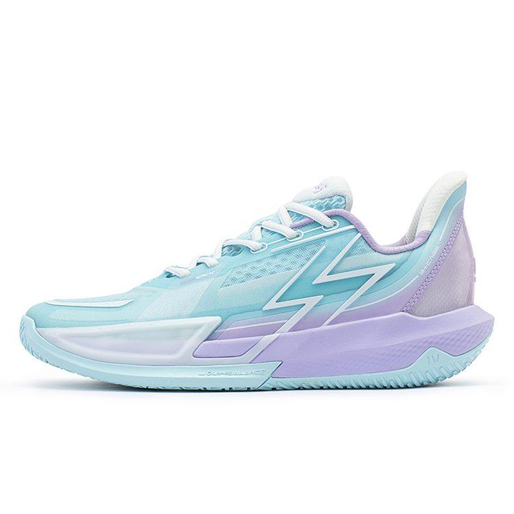 Scarpe da Basket 361 Big3 4.0 QUICK Cotton Candy Mesh Ammortizzazione Antiscivolo Resistenti all'Abrasione Basse da Uomo 572321105-9