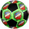 SIZE 5 Rapid Vienna Soccer Ball Colorful All Ages Machine Stitched PVC Competition Ready Durable High-Bounce