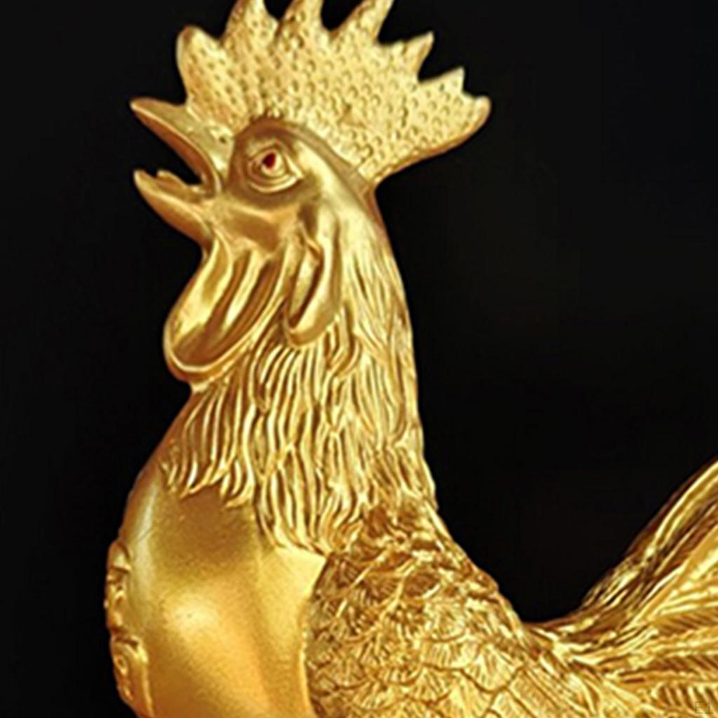 Chicken Figurine Animal Sculpture Decorative Piece for Home And Events