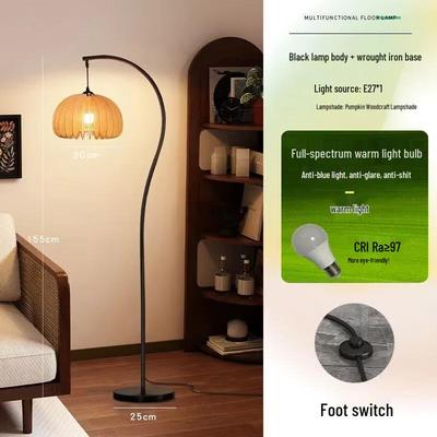 UOSU Pumpkin Iron Art Floor Lamp