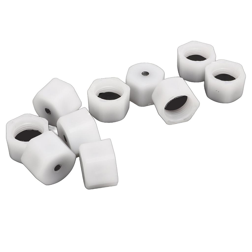 50PCS Car Air Conditioning Valve Caps Strong Sealing Compact Size Fit for Cars Trucks Engineering Vehicles