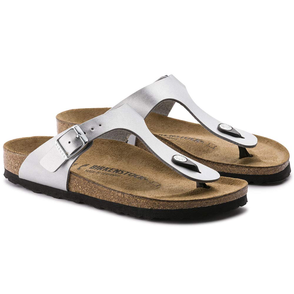BIRKENSTOCK Gizeh Sandals Silver EU 40