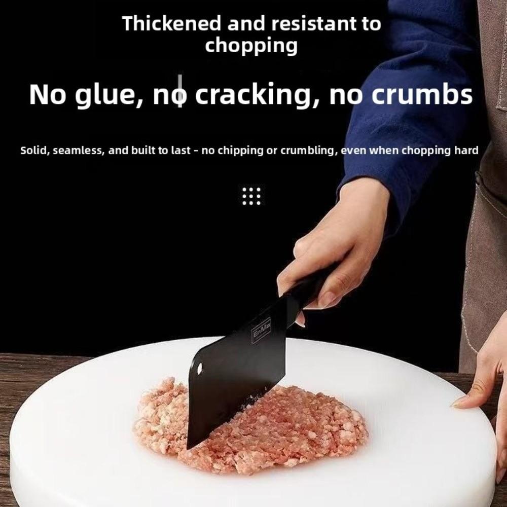 Round Plastic Cutting Board Thickened Double Sided Cut Vegetable Chopping Board Anti Mold Antibacterial Bone Meat Cutting Board