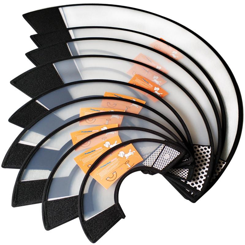 Protective Collar Adjustable Depth Neck Size Pet Recovery Cone Surgery Prevention Dog Cat Medical Shield Anti Scratch Veterinary Use