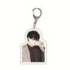 6CM Anime 19 Days Keychain Mo Guanshan Old Xian He Tian Jian Yi Manga Youth Acrylic Pendant Figure Key Chain For Children Gifts