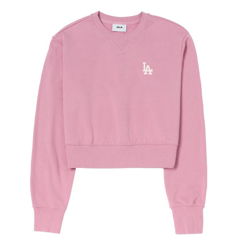 MLB Breathable Round Neck Simple Casual Comfortable Sweatshirt Women sweatshirt 3FMTB2054-07PKL