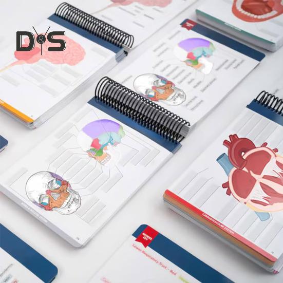 Anatomy Label Lab Workbook 100+ Human Anatomy Illustrations Physiology Learning Workbook for Medical School Students Doctors Nurses