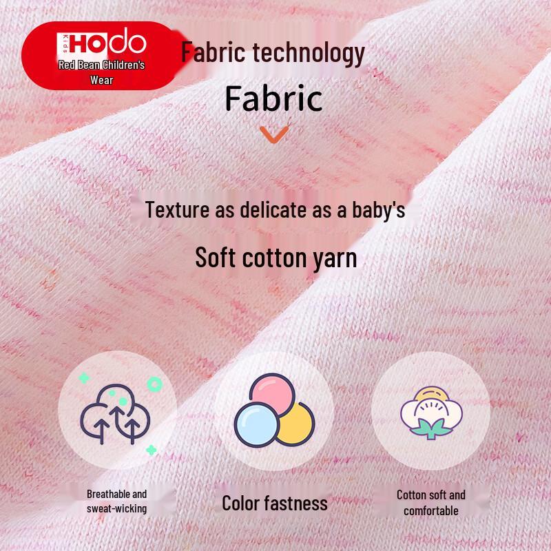 Hongdou Girls' Cotton Briefs - Skin-Friendly 4-Pack