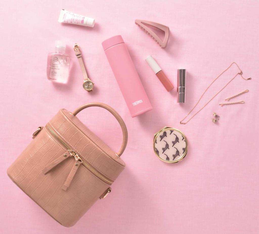 Capacity Thermos Water Vacuum Insulated Pocket Pink P [Small Model] Bottle, Mug, 180ml, JOJ-180