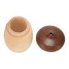 Wood Acorn Toothpick Container 8cm Height Toothpick Holder Dispenser  Office Use