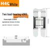 Adjustable 180° Concealed Door Hinges for Inward/Outward Opening Wooden Doors