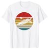 Kayaking Lover Retro Vintage Color T Shirt  Men New Tops Tees Cotton Male My Heartbeat Is A Kayak T Shirt Simple Style