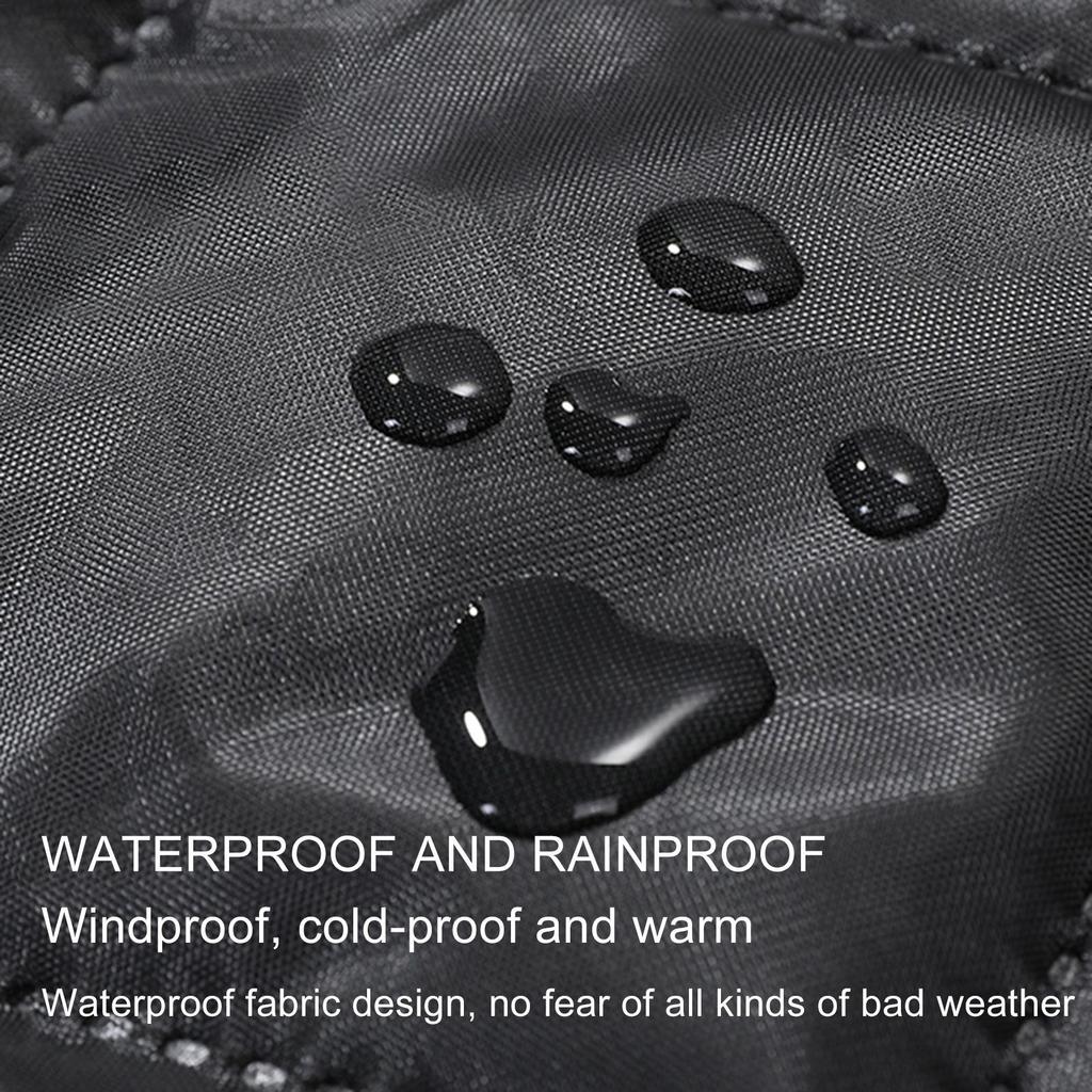 Winter Windproof Waterproof Scooter Leg Cover Motorcycle Lap Blanket Warmer Apron for City Commuting Biking Riding Travel Outdoor
