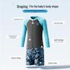 Li-Ning Boy's Long-Sleeve Sun-Protective Two-Piece Swimsuit