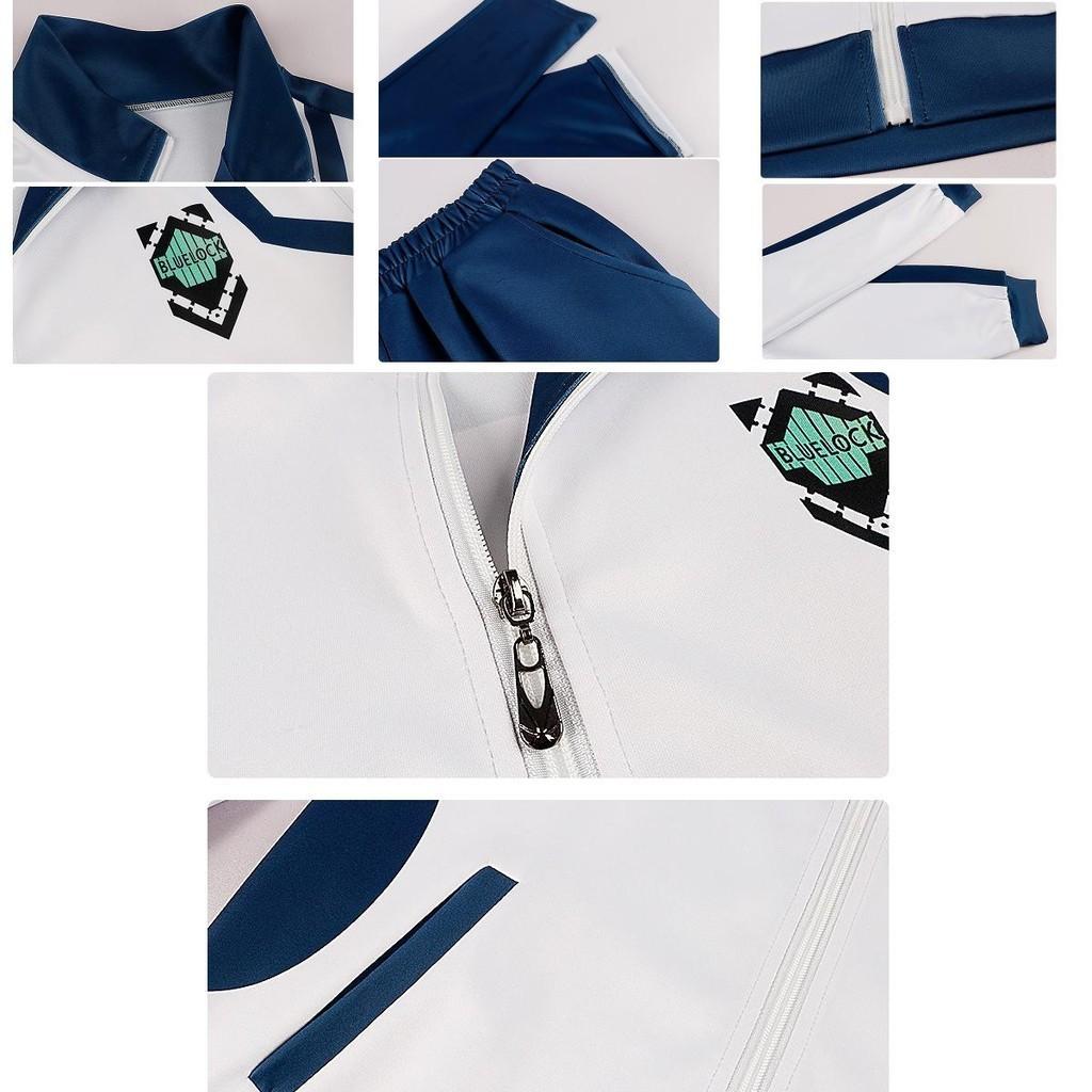 Bluelock Cosplay Costume Athletic Wear For Fans Of This Thrilling Manga Series