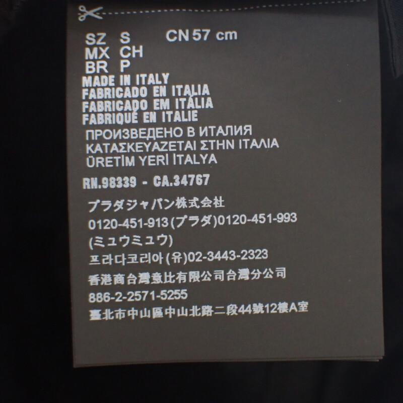 PRADA  2HC179_2DMI_F0002 S cap black Nylon mens