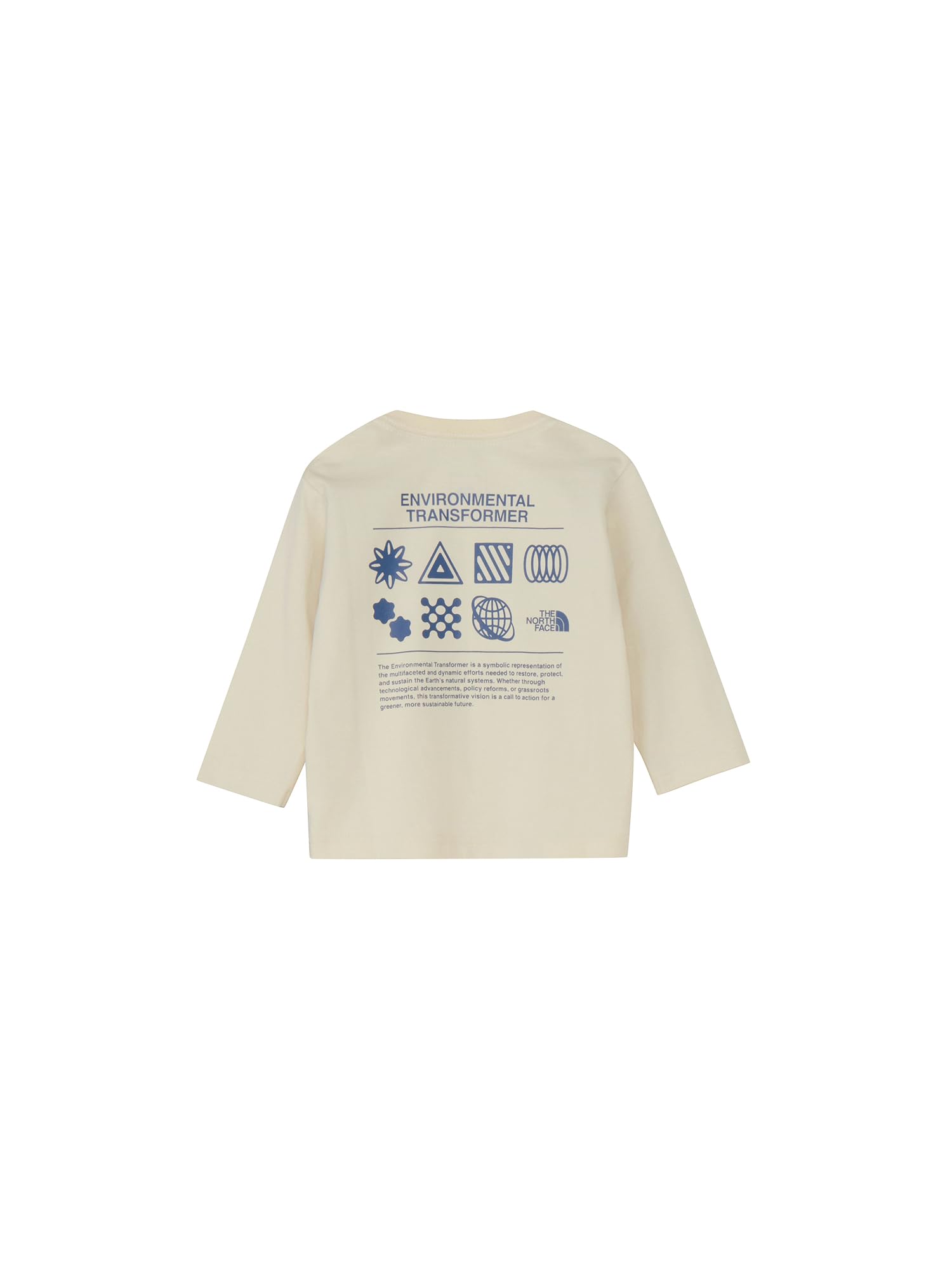 

The North Face Long Sleeve Size White Size 80 T-Shirt, L/S, Swan,