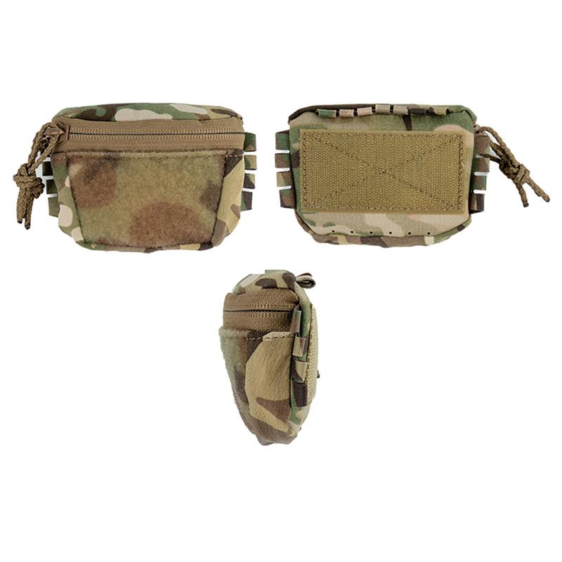 Tactical Helmet Storage Pouch Portable Night Vision Battery Holder Counterweight Bag for Wargame Training