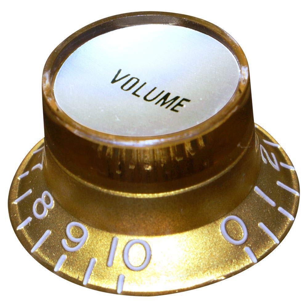 

Scud Hat Metal Inch Size Cap Knob, Top, Volume, Gold/Silver KG-130VSI