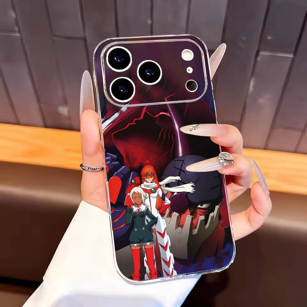 Diebuster Gunbuster Phone Case For iPhone17,16,15,14,13,12,11 Plus,Pro Max Soft Transparent Cover