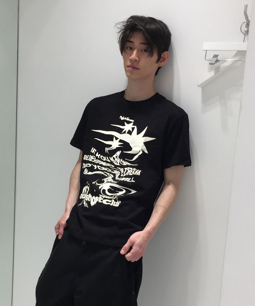 NICEGHOSTCLUB Tornado Logo Tee_Black(Ng2Emut503A)