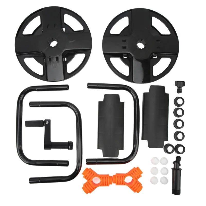 Watering Hose Free Standing Winder Portable Hose Reel Water Pipe Storage Rack Organizer Holder Gardening Tools