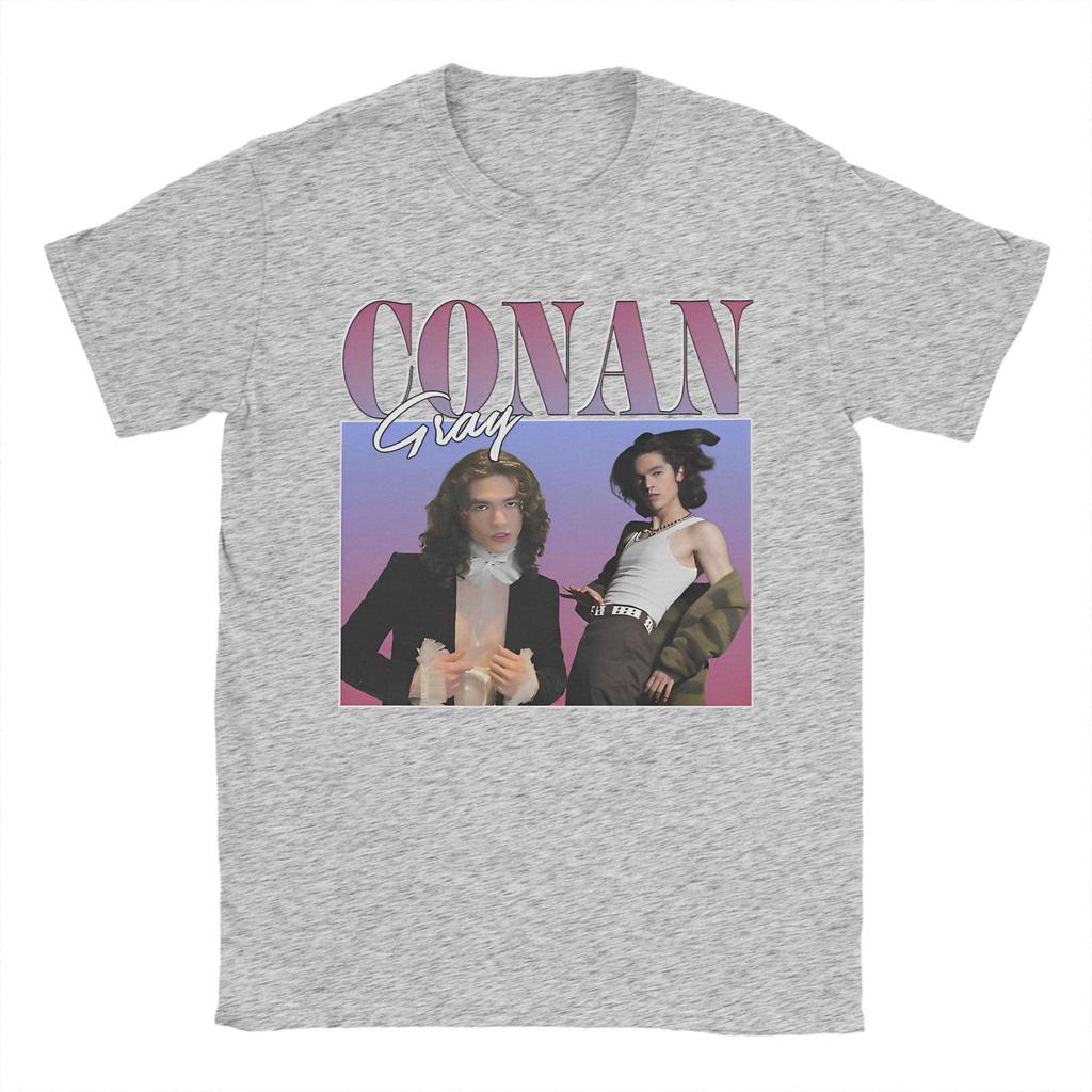 Conan Gray T Shirts Men Pure Cotton Fashion T-Shirts Crewneck Tees Short Sleeve Clothes Original