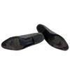 CHANEL Houndstooth pattern leather pumps black leather Used