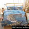 3D Print Carp Hunter Art Bedding Set Double Twin King Duvet Cover Comforter Pillowcase Boys Girls Adults Bedroom