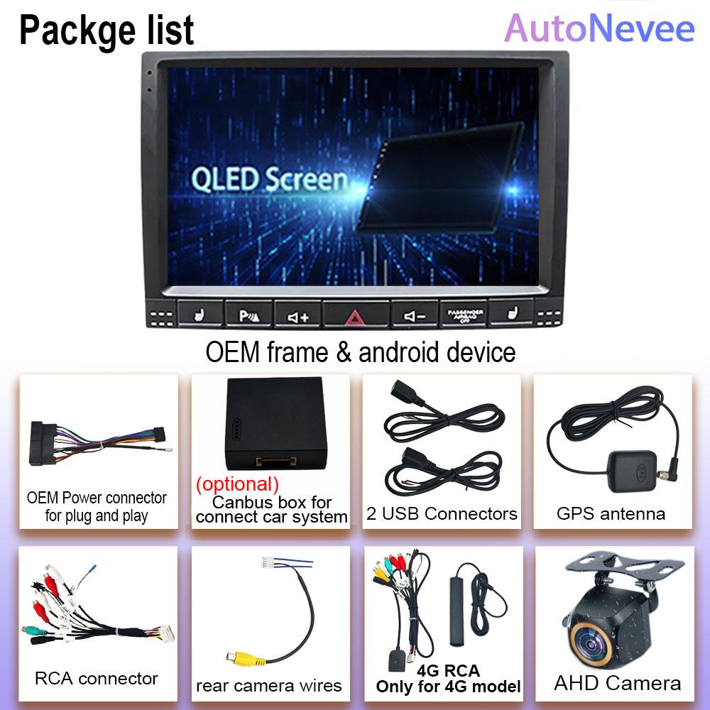 Android 14 For Volkswagen VW Touareg 2002 - 2012 Radio Multimedia Player Screen Car Head Unit Navigation No 2Din DVD 5G WIFI BT