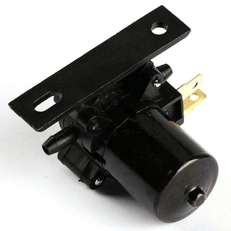 12V 2-Pin Windshield Windscreen Washer Water Pump Motor for Car Truck Van Bus