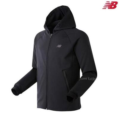 New Balance Men Waffle Fleece Running Zip Up Jacket