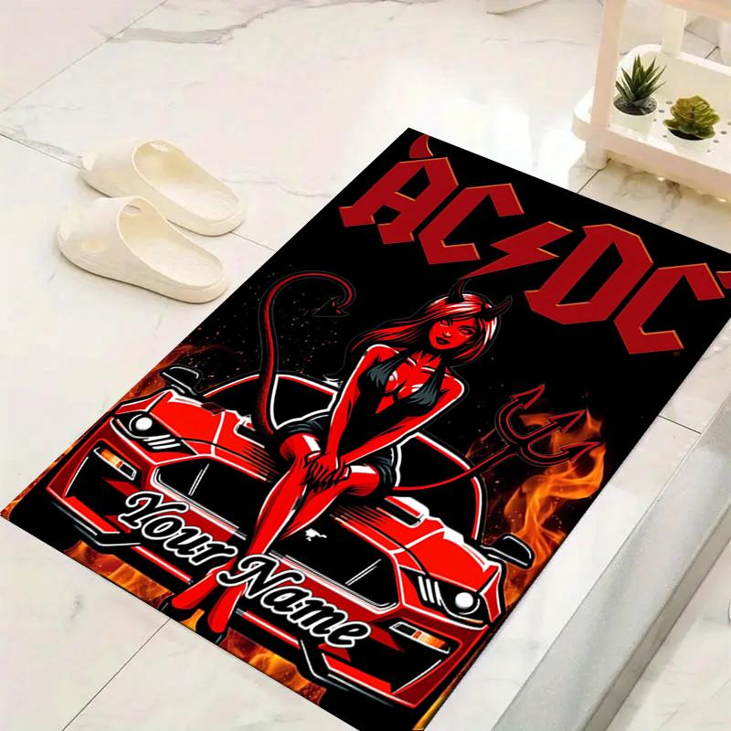 Custom 1Pc Powerful Anime Character Rug Office Carpet Indoor Outdoor Entrance Doormat Nonslip Soft And Comfortable Living Room D2915362