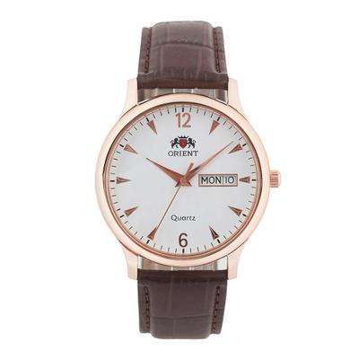 ORIENT Men's Leather Strap Wristwatch OT7709ME