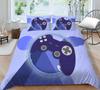 3D Luxury Bedding Set Children's Game Mouse Pattern Quilt Cover and Pillowcase 2 or 3 Full-size Washable Comfortable Bedding