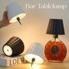 Pleated Lampshade LED Bottle Lamp Mobile Charging Dimmable Bar Restaurant Night Light Bottle Table Lamp Embedded Design
