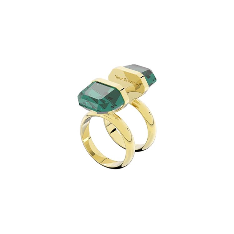 Swarovski Lucent Ring With Letter Engraving Women rings Gold 5620719 58