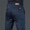 2026 Men's High-End Black Slim Straight Casual Business Pants