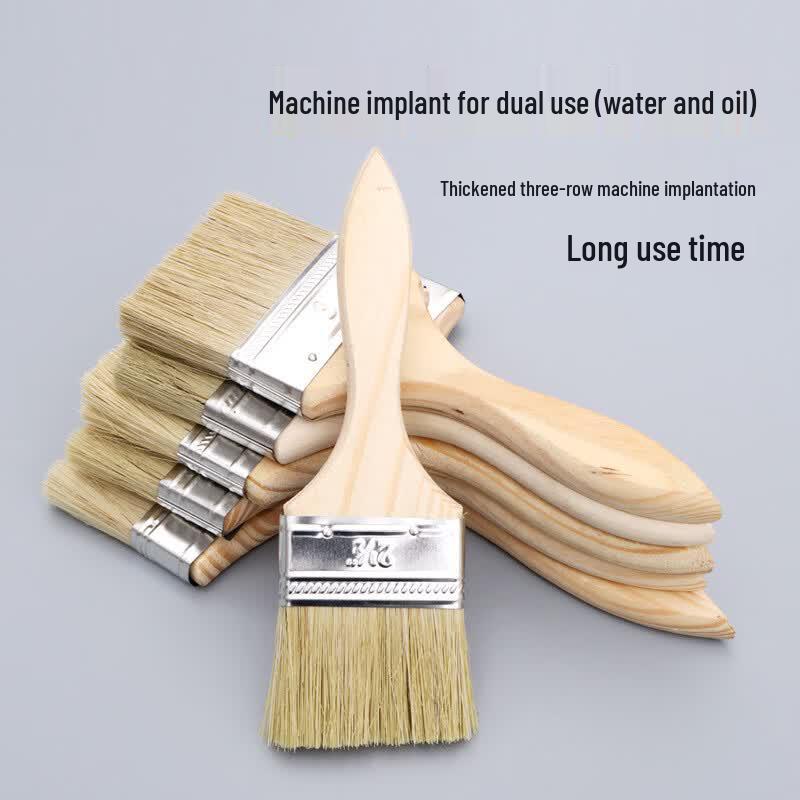 Longxi Thickened Hog Bristle Paint Brush