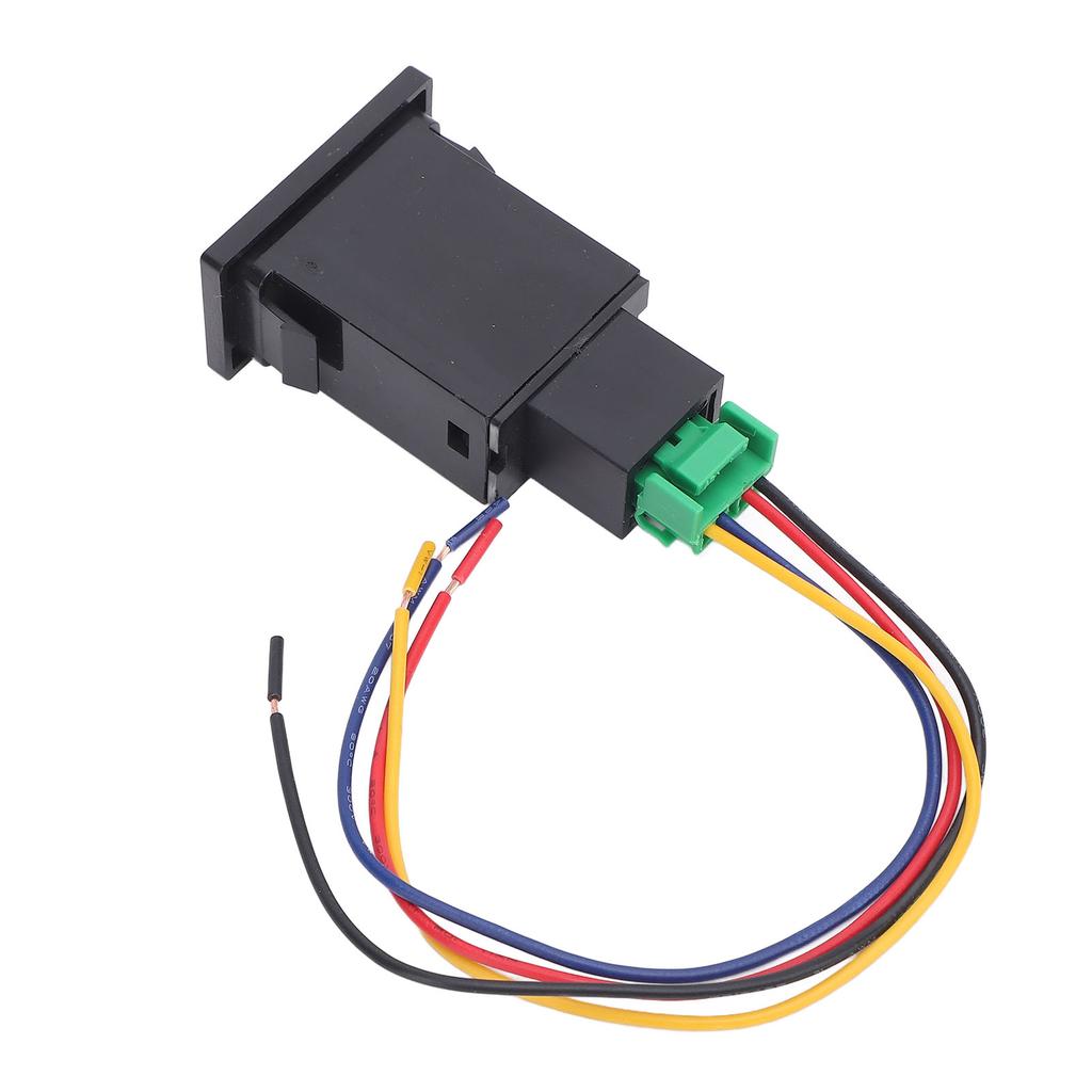 Fog Light Push Button Switch With Harness Safe Connection Shockproof Replacement for Camry Hiace Elantra