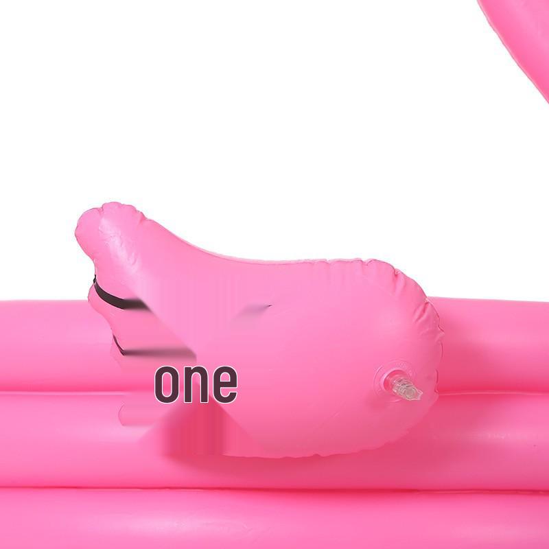 Summer Sale: Kids' Inflatable Flamingo Water Play Pool - PVC Baby Bath Pool