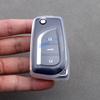 Transparent Tpu Car Smart Key Cover Case For Toyota Chr Corolla Hatchback Sedan Rav4 Camry Le Hilux Clear