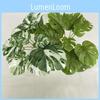 Artificial Monstera Leaf Hawaiian Party Decor For Home Table Wedding Photography Faux Plant 80
