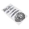 5 Sheet Animal Pattern Temporary Tattoo Sticker Men Waterproof Tattoo Sticker Accessory