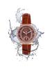Fashion Light Luxury Leather Multi-Color Non-Waterproof Quartz Women'S Watch