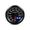 Dynoracing 52mm Dual Display Oil temp Gauge 7 colors Led 40-140 Celsius Oil temp meter with Stepper Motor BX101499