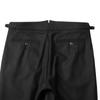 Solti W302 Reve Pleats Wool Trousers (Black)