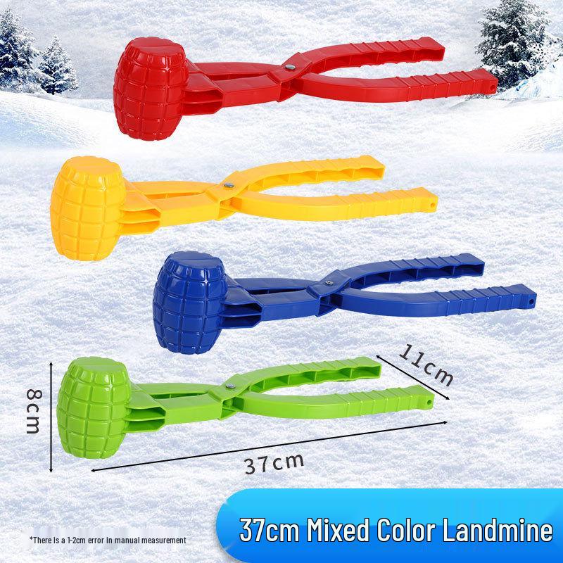 Large Snowball Maker Set - Duck, Heart, Snowman Shapes