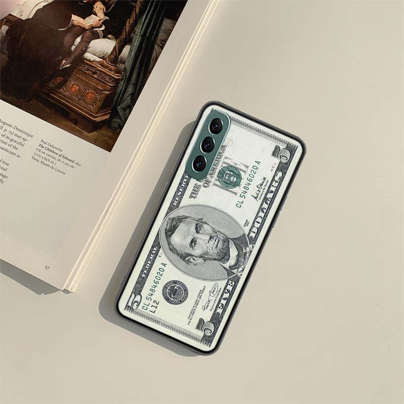 Banknote Dollar Cash Money Phone Case For Samsung Galaxy A02S A03S A12 A22 A32 A42 A52S A72 A16 A26 A36 A56 A13 A23 A33 A53 A73