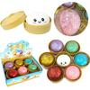 Hot Sale Glitter Dumpling Glitter Dumpling Squishy with Box Dumplings Sensory Squeeze Toy for Stress Relief